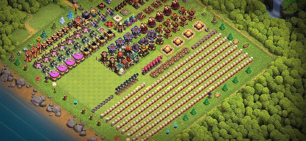 TH16 Progress Layout – Ultra-Organized Upgrade Tracker