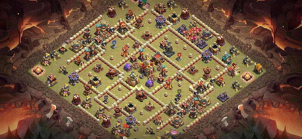 TH16 Tactical War Fortress – Anti-Air & Star Denial