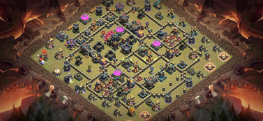 TH17 Strategic War Base – Anti-3 Star Offset Design