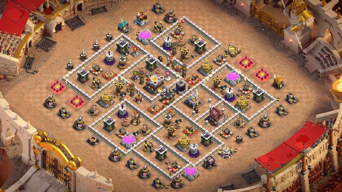 TH11 War Base – Strategic Anti-3-Star Core