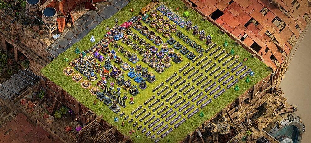 TH18 Strategic Progress Base – Wall & Defense Tracker