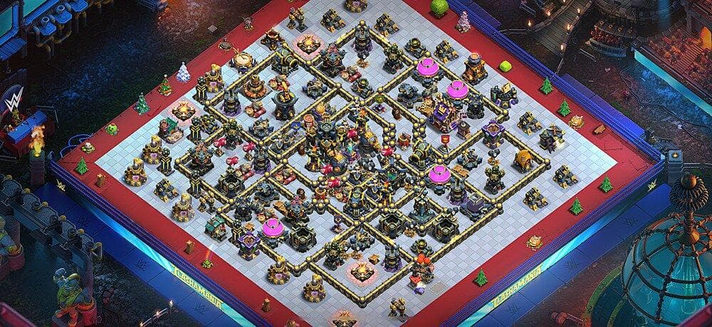 TH17 Sky-Guard Farming Base – Layered Anti-Air Shield
