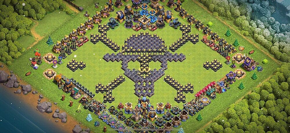 TH18 Skull Art Base – Pirate Style Creative Layout