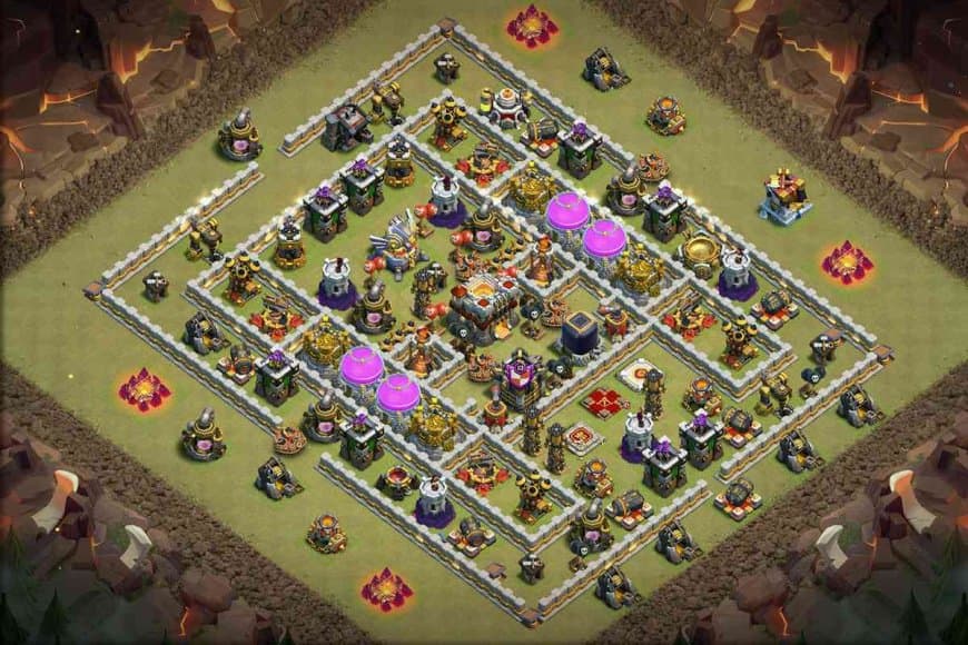 TH11 War Base – Dynamic War Layout