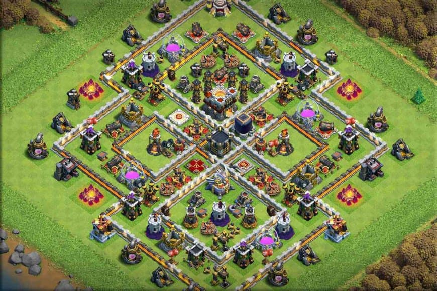 TH11 Defense Base – Strong Fortress Layout