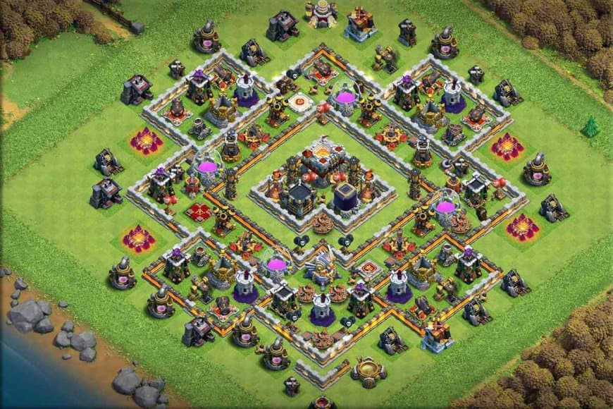 TH11 Defense Base – Resilient War Layout