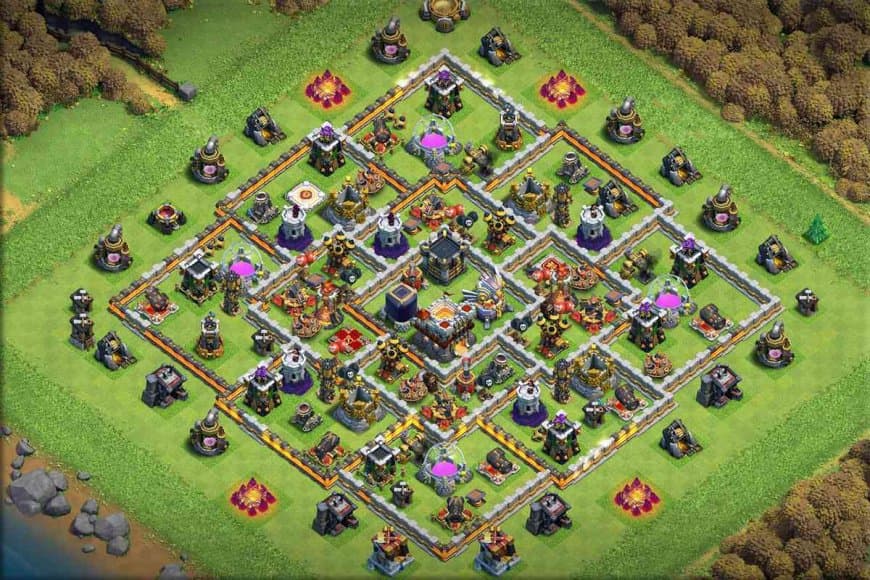 TH11 Defense Base – Reinforced War Stronghold