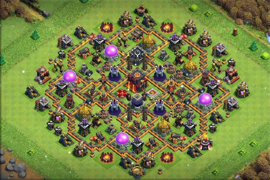 TH10 Defense Base – Maximum War Shield