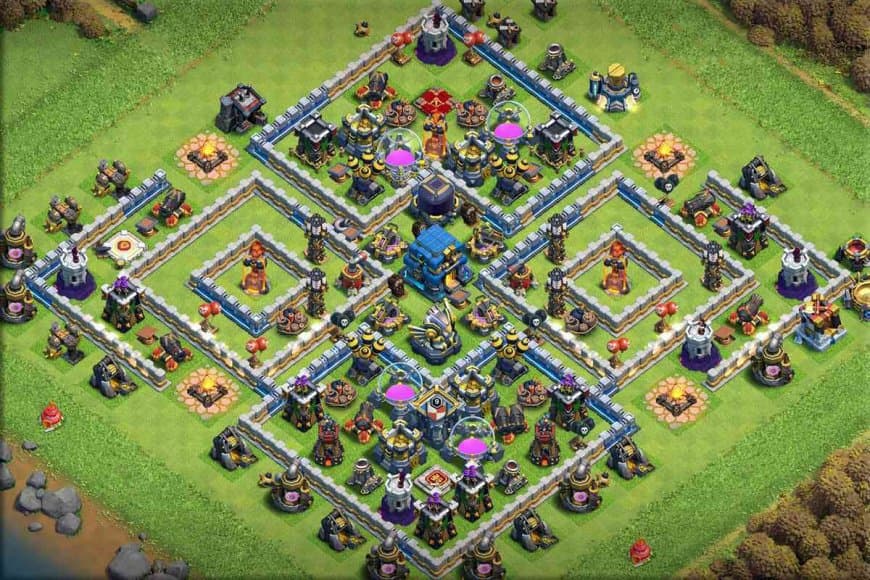 TH12 Defense Base – War-Ready Fortress