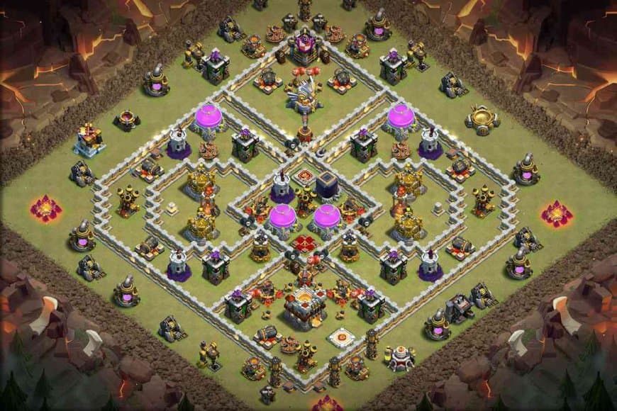 TH11 Anti-3-Star Base – Tactical War Defense