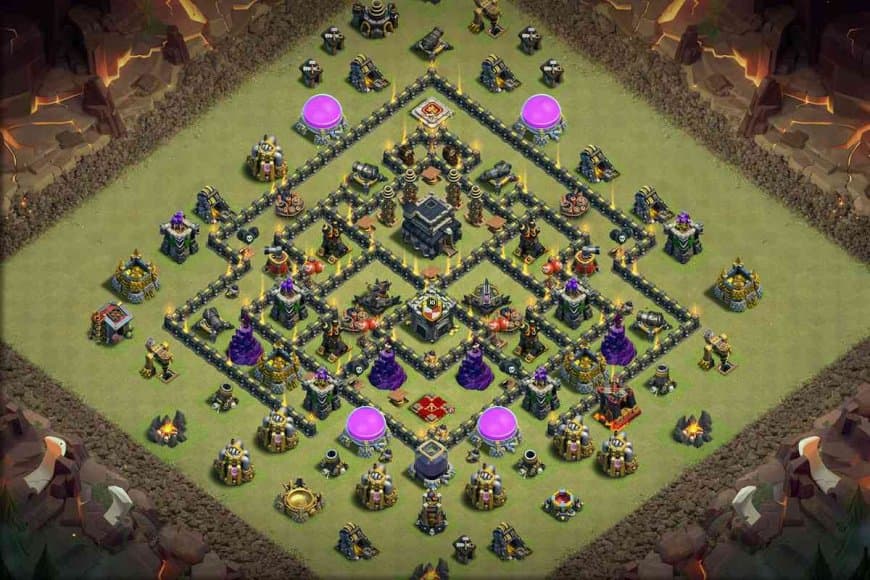 TH9 Anti-3-Star Base – Maximum Star Shield