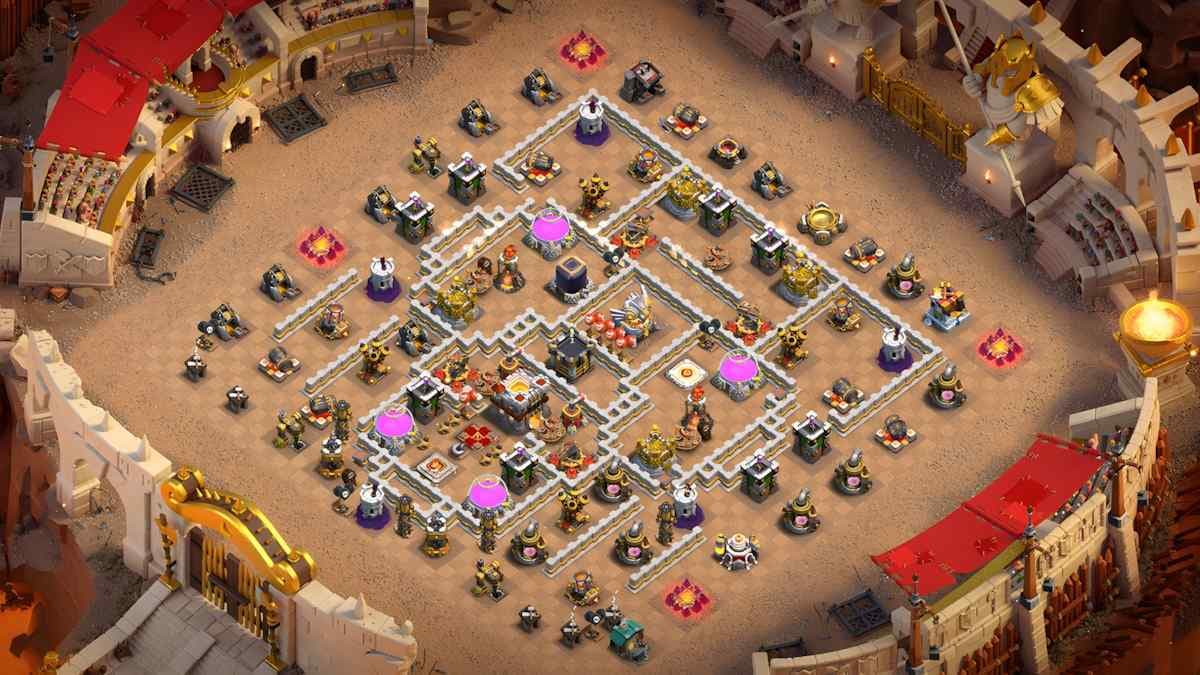 TH11 Anti-Everything Base – Ultimate War & Farm Balanced