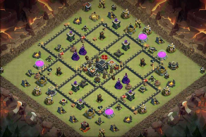 TH9 Anti-Air Base – Skylock Defence