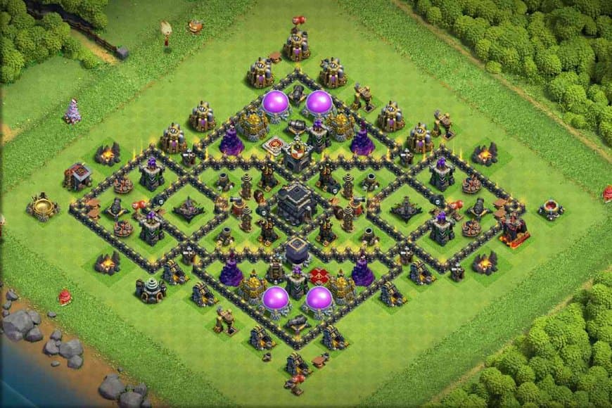 TH9 Hybrid Base – War & Farm All-Rounder