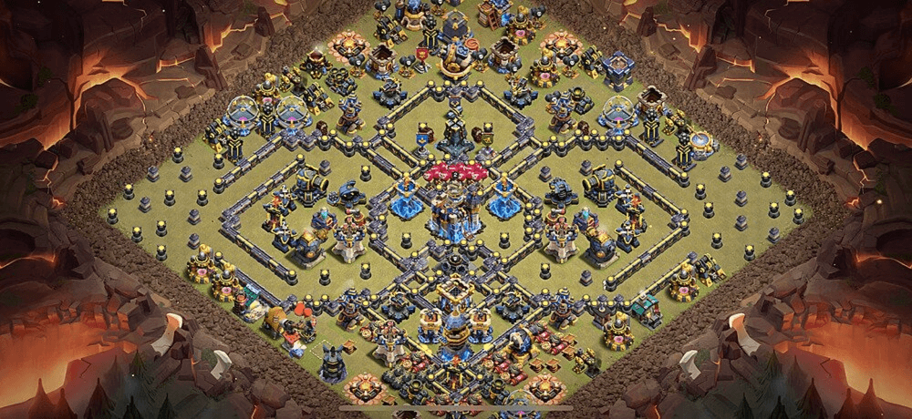 TH18 Core Trap War Base | Triple Layer Defense