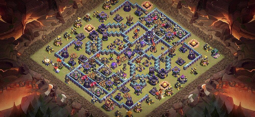 TH18 Maze Trap War Base | Path-Breaker Defense